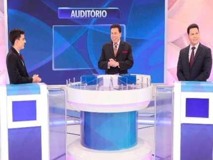 Marcão do Povo esteve  no Programa Silvio Santos (Reprodução)