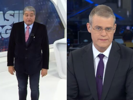 Datena se exalta em debate na Band e confronta apresentador ao vivo