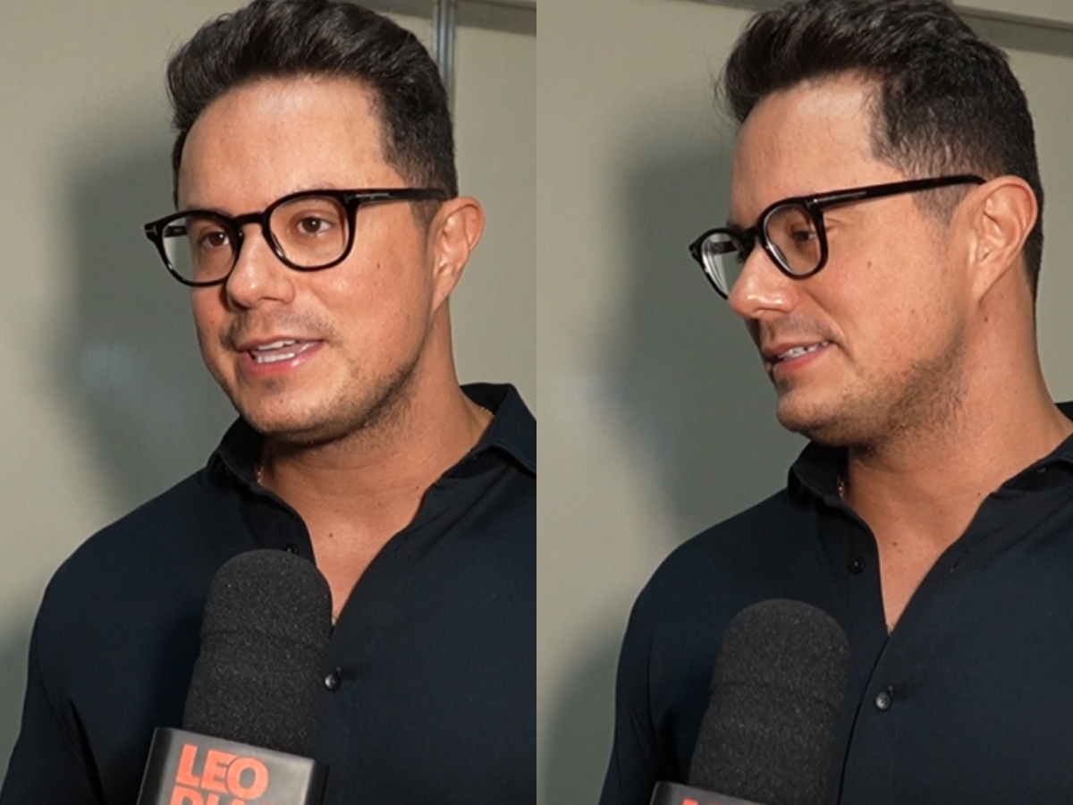 Deive Leonardo em entrevista ao portal LeoDias (Reprodução)