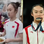 Ginasta chinesa volta ao trabalho em restaurante após ser medalhista de prata em Paris