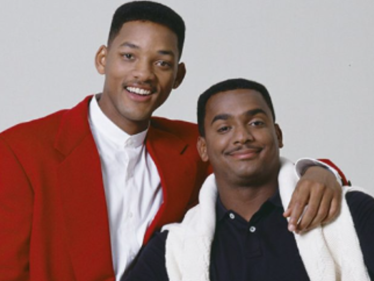 Alfonso Ribeiro e Will Smith, que protagonizaram Um Maluco no Pedaço