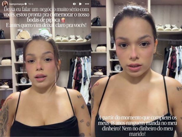 Kamylinha expõe gastos excessivos e admite consumismo: “Se for ali na Gucci, deixo R$ 200 mil”