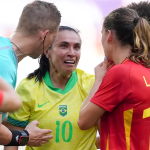 CBF tem recurso negado e Marta está fora da semifinal contra a Espanha em Paris