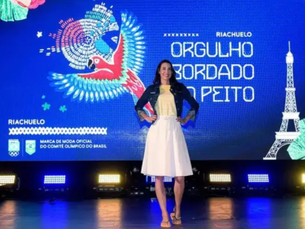 Uniformes do Time Brasil para a cerimônia de abertura . Foto: Reprodução/ Esporte News Mundo.