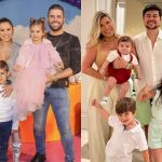 Com shows no fim de semana, Zé Neto e Cristiano conseguem passar dia dos pais com filhos