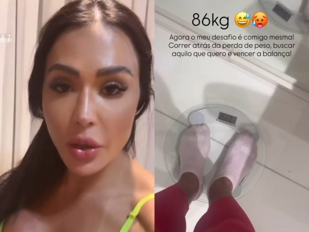 Na “Dança dos Famosos”, Gracyanne Barbosa revela meta ousada de perda de peso