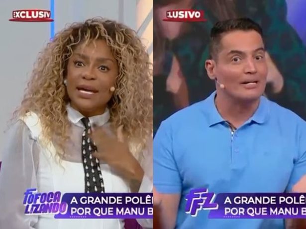 No Fofocalizando, Leo Dias se revolta com Cariúcha em discussão sobre parcerias na música. Veja!