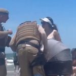 PM orienta pais a retirarem bebê exposto ao sol e ao som alto em Balneário Camboriú