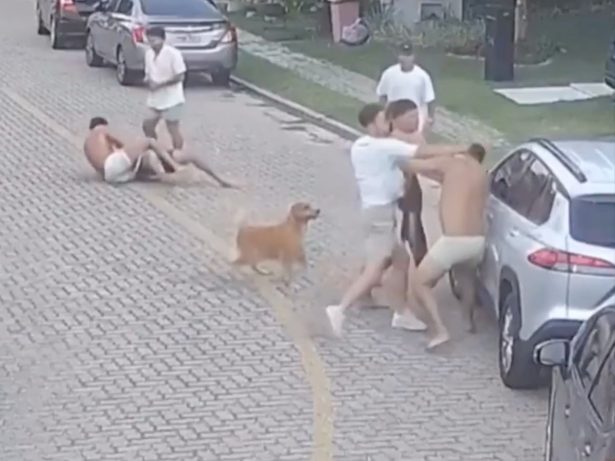 Novas imagens mostram briga envolvendo jogadores do Fortaleza no Ano Novo