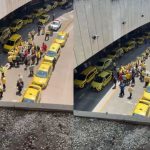 Taxistas se envolvem em briga generalizada no aeroporto do Galeão, no Rio de Janeiro