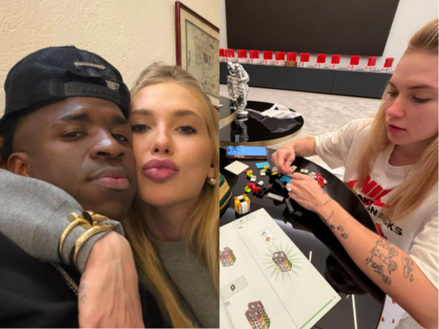 Vini Jr. compartilha registros inéditos ao lado de Virginia Fonseca: “Sempre juntos”