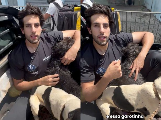 Julinho Casares está em MG para ajudar famílias e resgatar animais após deslizamentos