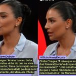 Cíntia Chagas relembra críticas ao feminismo e revela que negava a própria violência doméstica Cíntia Chagas relembra críticas ao feminismo e revela que negava a própria violência doméstica