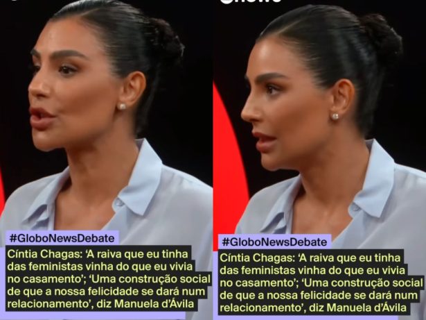 Cíntia Chagas relembra críticas ao feminismo e revela que negava a própria violência doméstica
