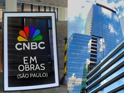 Novo canal de notícias da TV, CNBC Brasil mostra como será seus estúdios; veja imagens