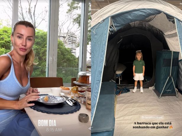 Mini empreendedora! Filha de Ana Paula Siebert e Justus vende cookies para juntar dinheiro