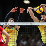 Brasil é eliminado nas quartas do vôlei masculino pela primeira vez em 24 anos