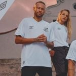 Com Neymar Jr de modelo, Santos lança nova camisa para temporada 2025