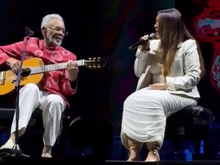 Pai, filha e muita emoção: Preta Gil canta com Gilberto Gil e emociona na turnê “Tempo Rei”