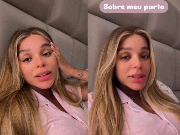“Dependia de Deus e da minha filha”: Brunna Gonçalves desabafa sobre cesárea