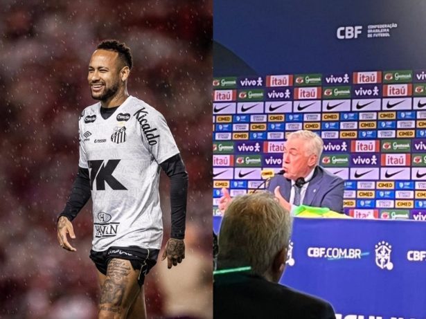 Seleção Brasileira: Carlo Ancelotti explica ausência de Neymar em sua primeira convocação