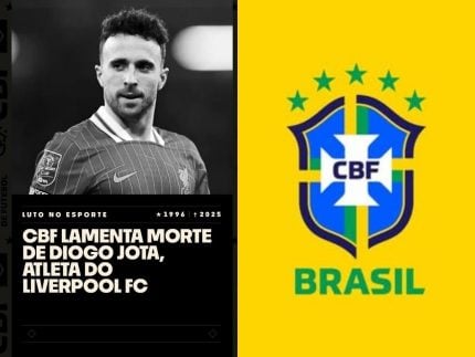 CBF lamenta morte de Diogo Jota, atacante da Seleção de Portugal