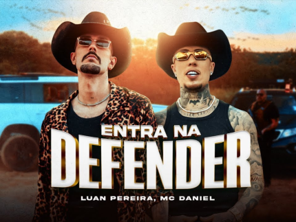 Luan Pereira alcança o primeiro lugar do Spotify Brasil com Entra na Defender