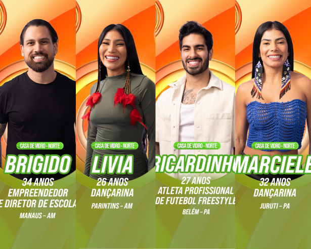 “BBB26”: Conheça os participantes da Casa de Vidro da Região Norte