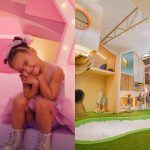 Espaço em que é realizada a festa de Mavie conta com tirolesa, oficinas e cardápio infantil