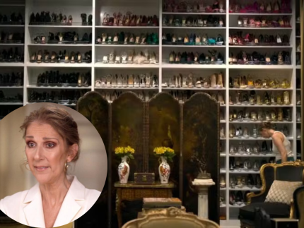 Céline Dion mostra coleção de 10 mil pares de sapato: “Do 35 ao 40, faço caber”