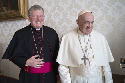 Cardeal Jaime Spengler e Papa Francisco