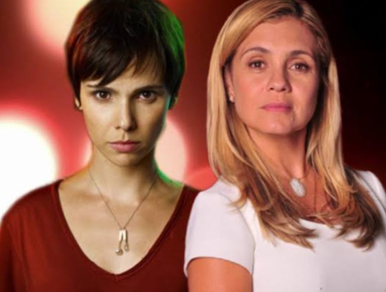 Nina e Carminha da novela Avenida Brasil