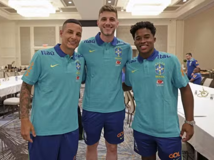 Endrick e mais quatro se apresentam à Seleção Brasileira para disputa da Copa América