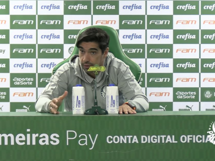 Abel Ferreira usou expressão xenofóbica contra indígenas em análise sobre o Palmeiras (Reprodução)