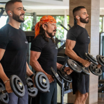 Treino em família: Bell Marques, Pipo e Rafa malham juntos e registram tudo. Veja!