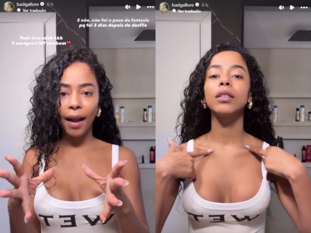 Após dores intensas do Carnaval, Lorena Maria relata perda de peso na recuperação