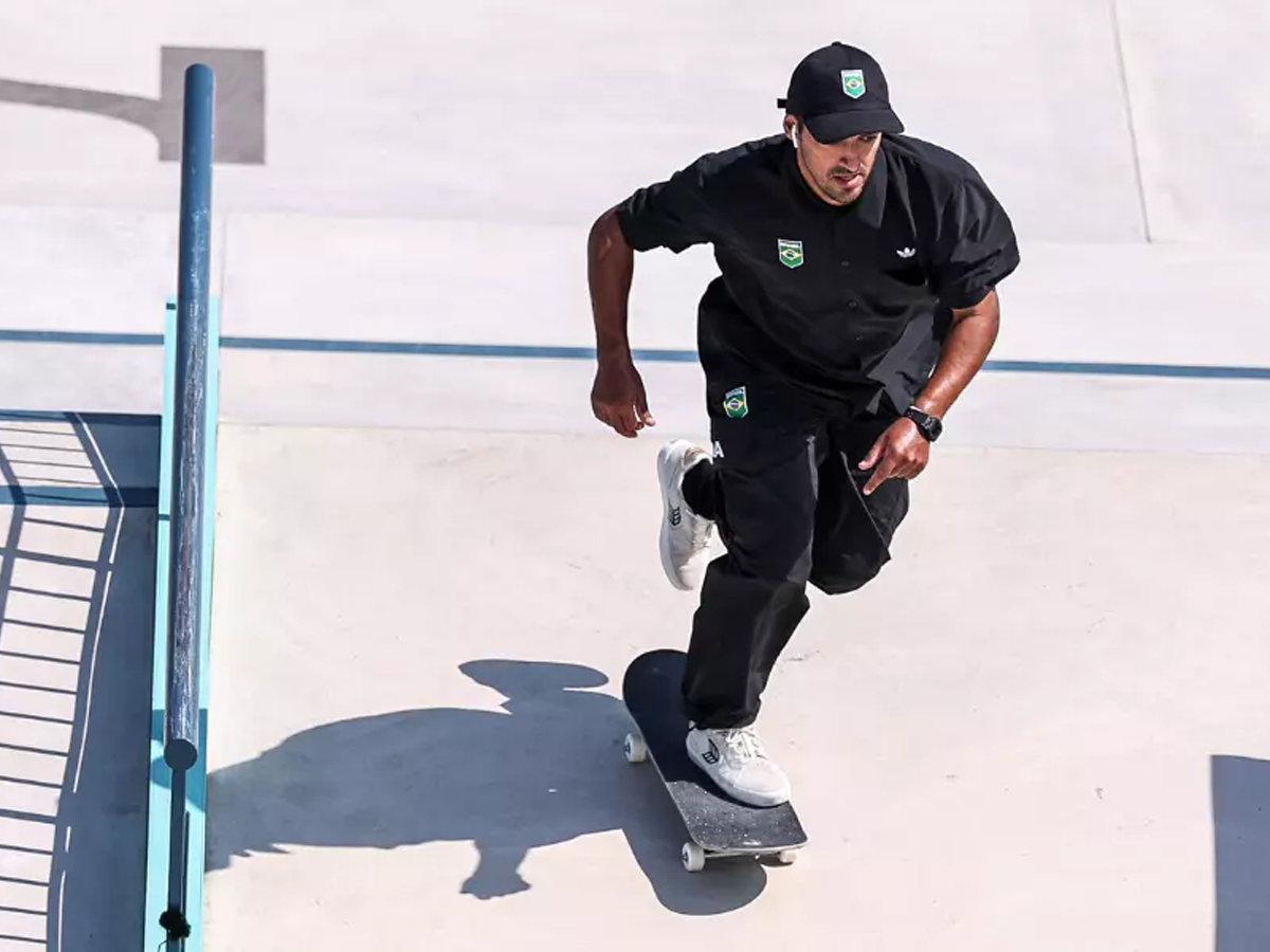 Kelvin Hoefler terminou a final do skate street feminino em 6º (Reprodução)