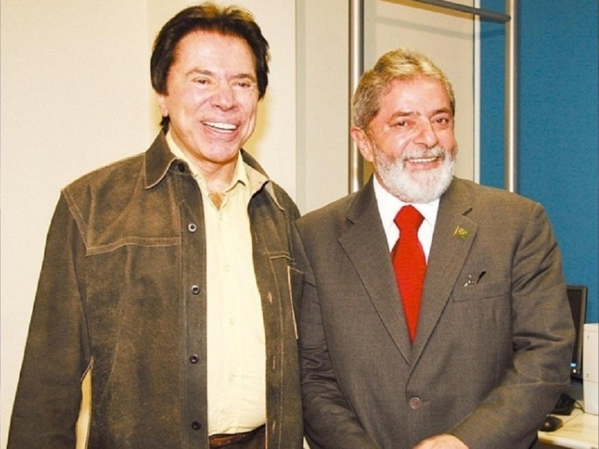 Lula e Silvio Santos (Reprodução)