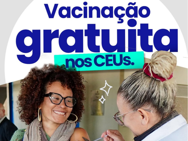 Prefeitura de SP realiza campanha de multivacinação em vários CEUs