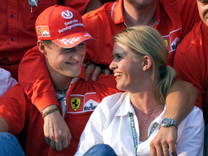 Esposa de Schumacher vende bens para manter tratamento de R$ 38 milhões ao ano