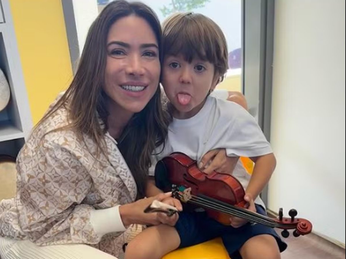 Senor, neto de 5 anos de Silvio Santos, filho de Patrícia Abravanel com Fábio Faria, entra para o elenco de A Caverna Encantada (Divulgação: SBT)