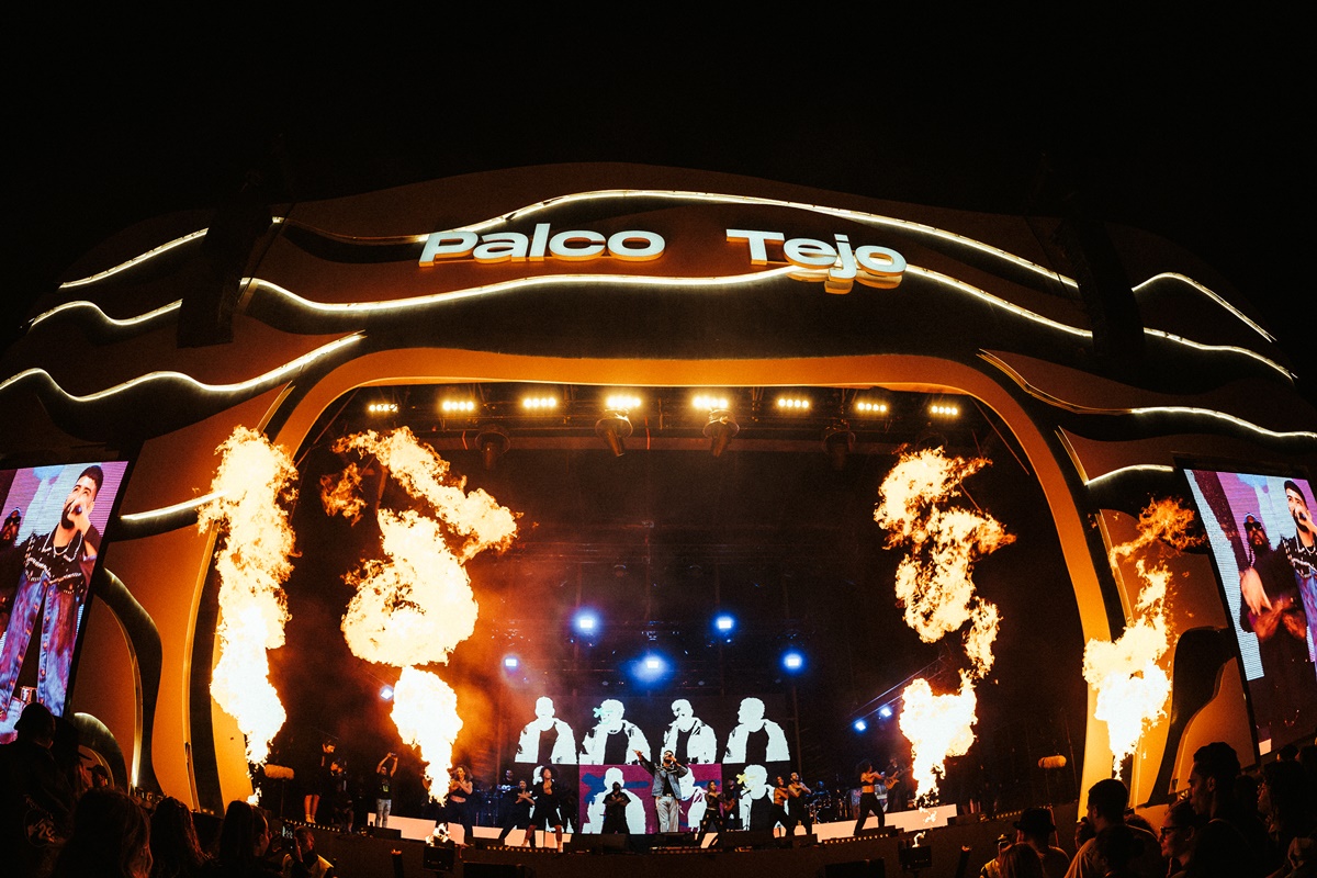 Dilsinho é o primeiro artista do pagode a se apresentar no Rock in Rio Lisboa em toda história do festival (Foto: Rita Seixas)