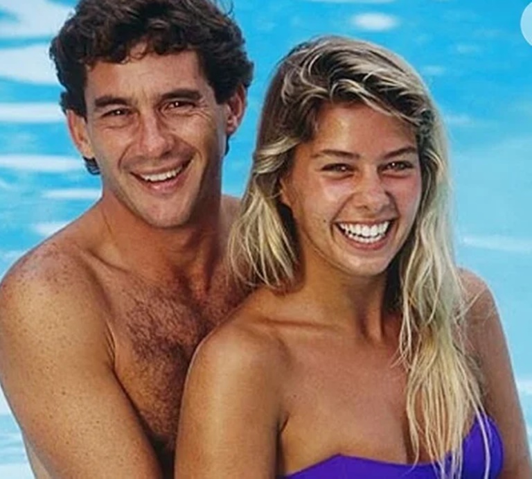 Adriane Galisteu e Ayrton Senna (Arquivo Pessoal)