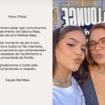Mel Maia se pronuncia após notícia do falecimento da mãe da atriz. Leia nota