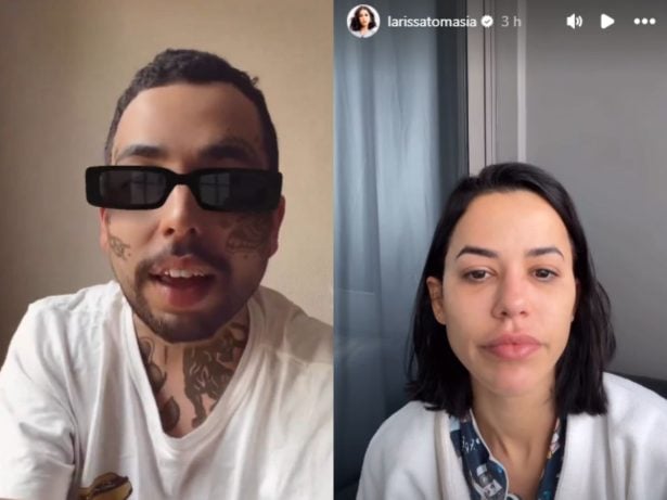 Lucas Selfie se pronuncia sobre áudio particular vazado de Larissa Tomásia