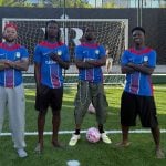 Vini Jr. recebe Travis Scott e Camavinga em casa e divulga clube português