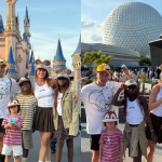 Giovanna Ewbank e Bruno Gagliasso curtem férias na Disney com os filhos