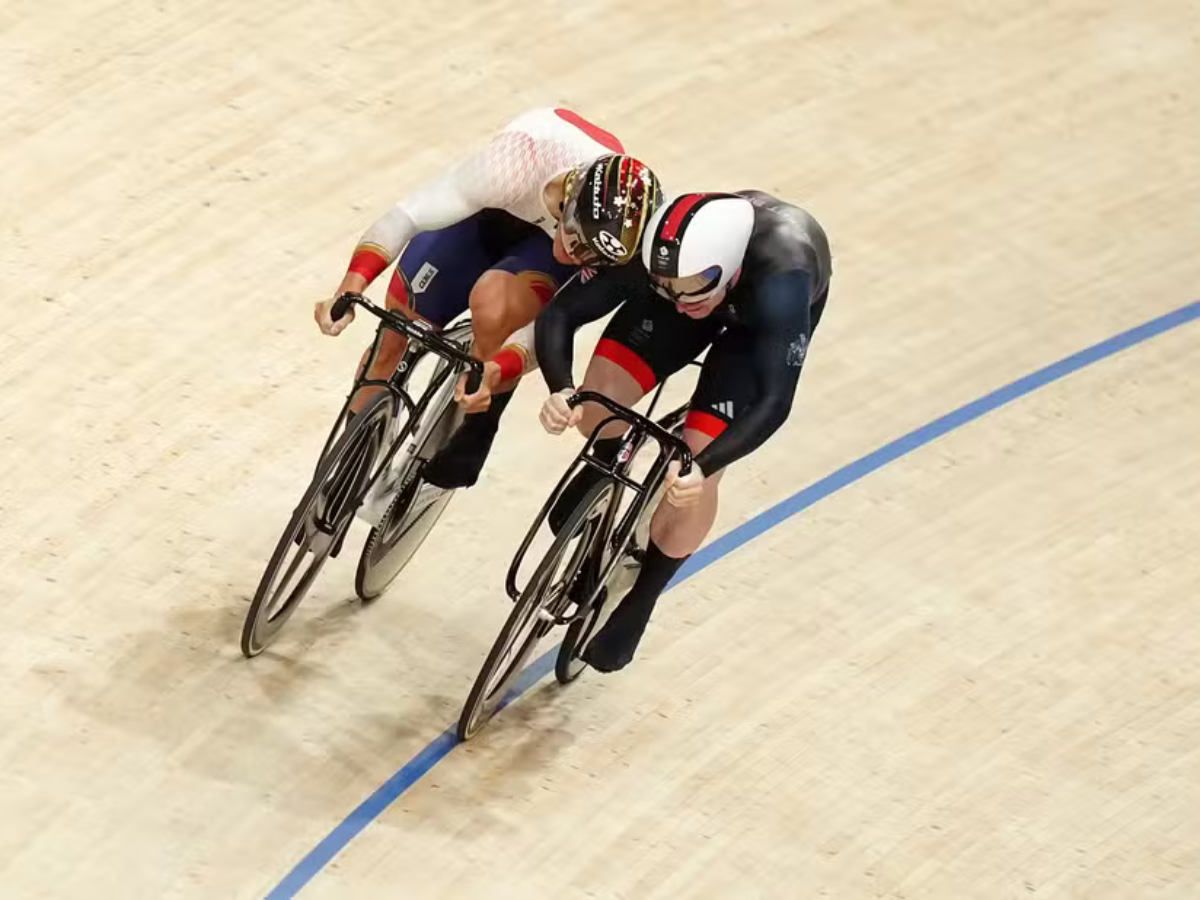 Japonês Kaiya Ota e britânico Jack Carlin batem cabeça nas quartas de final do Sprint, em Paris

Crédito: Reprodução/Getty Images