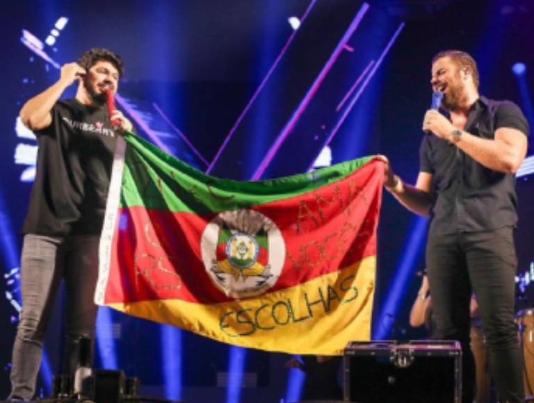 Zé Neto e Cristiano doam cachê para Rio Grande do Sul