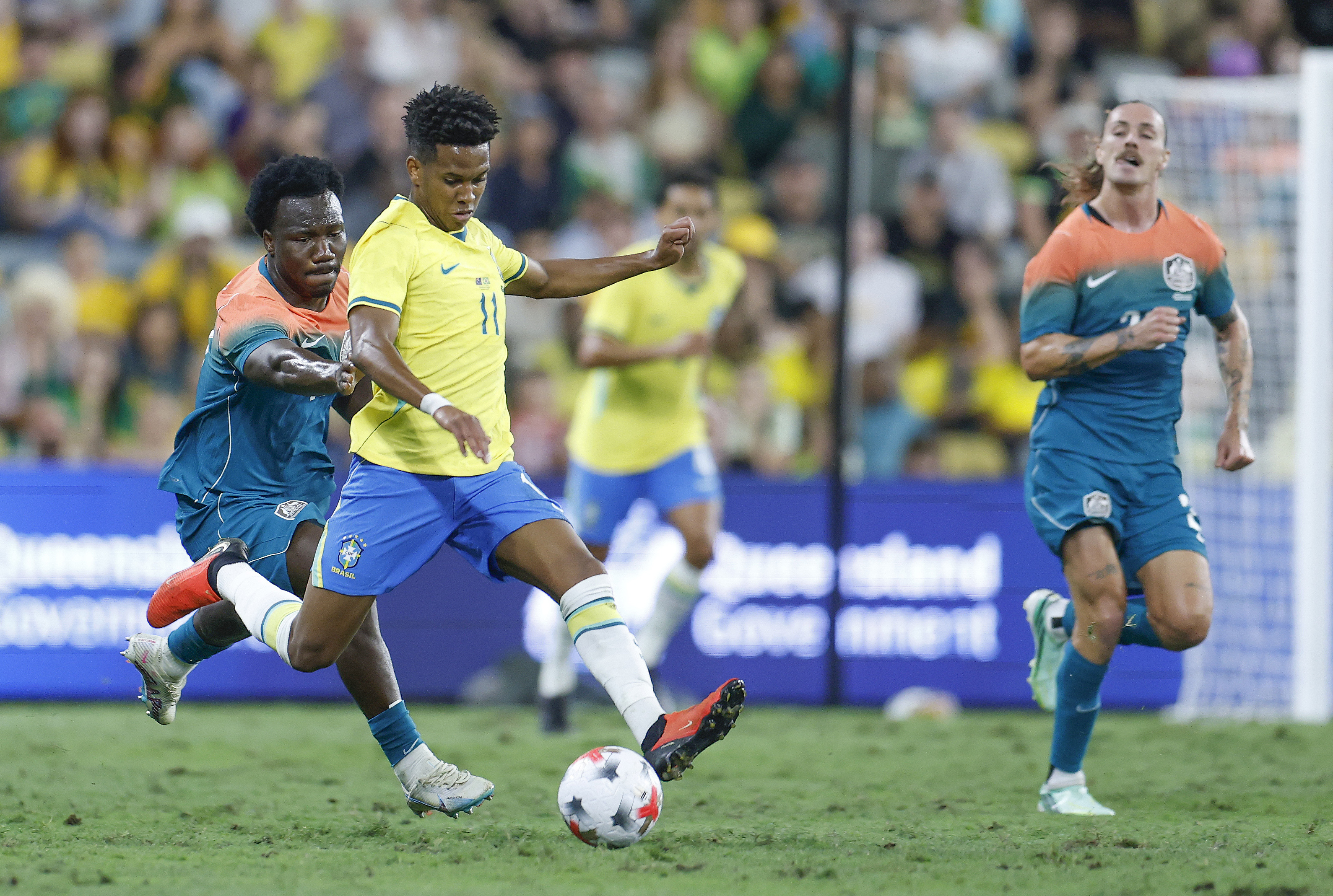 Em péssima atuação, o Brasil ficou só no empate com a Austrália / Foto: Rafael Ribeiro | CBF Em péssima atuação, o Brasil ficou só no empate com a Austrália / Foto: Rafael Ribeiro | CBF